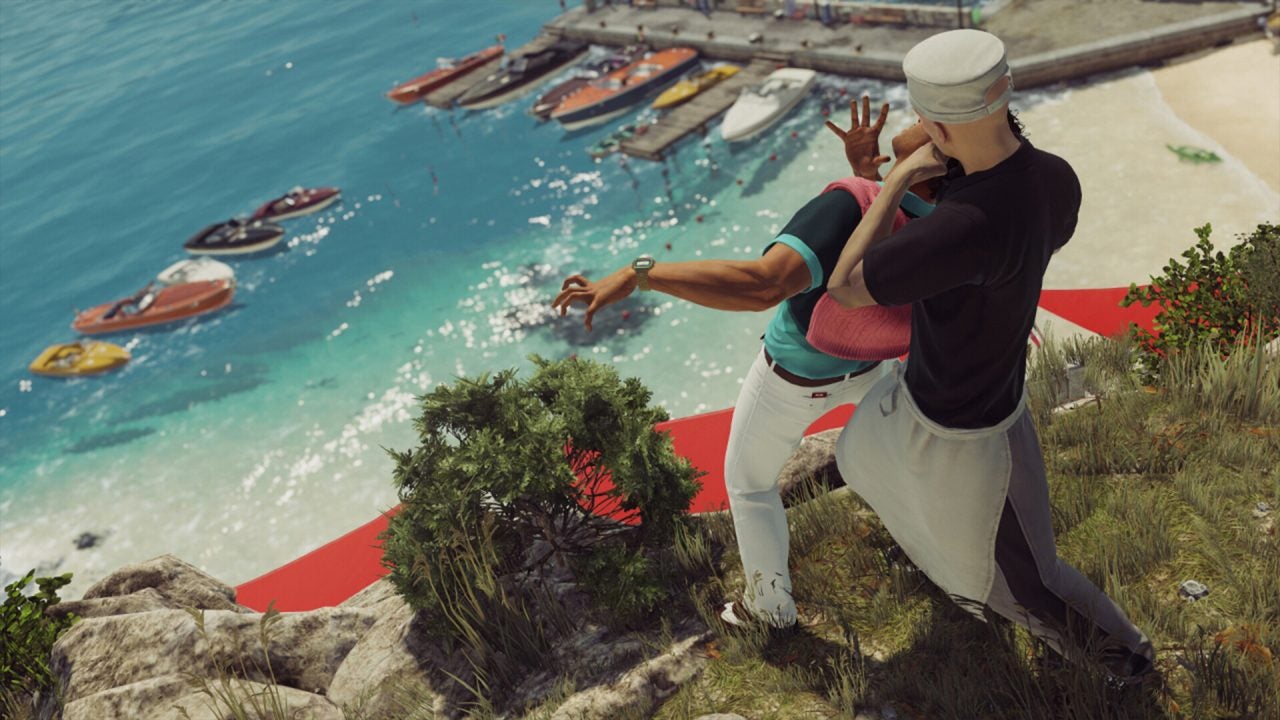 Hitman en Switch 2 es el juego perfecto para el verano: libertad para matar mientras te remojas en la piscina