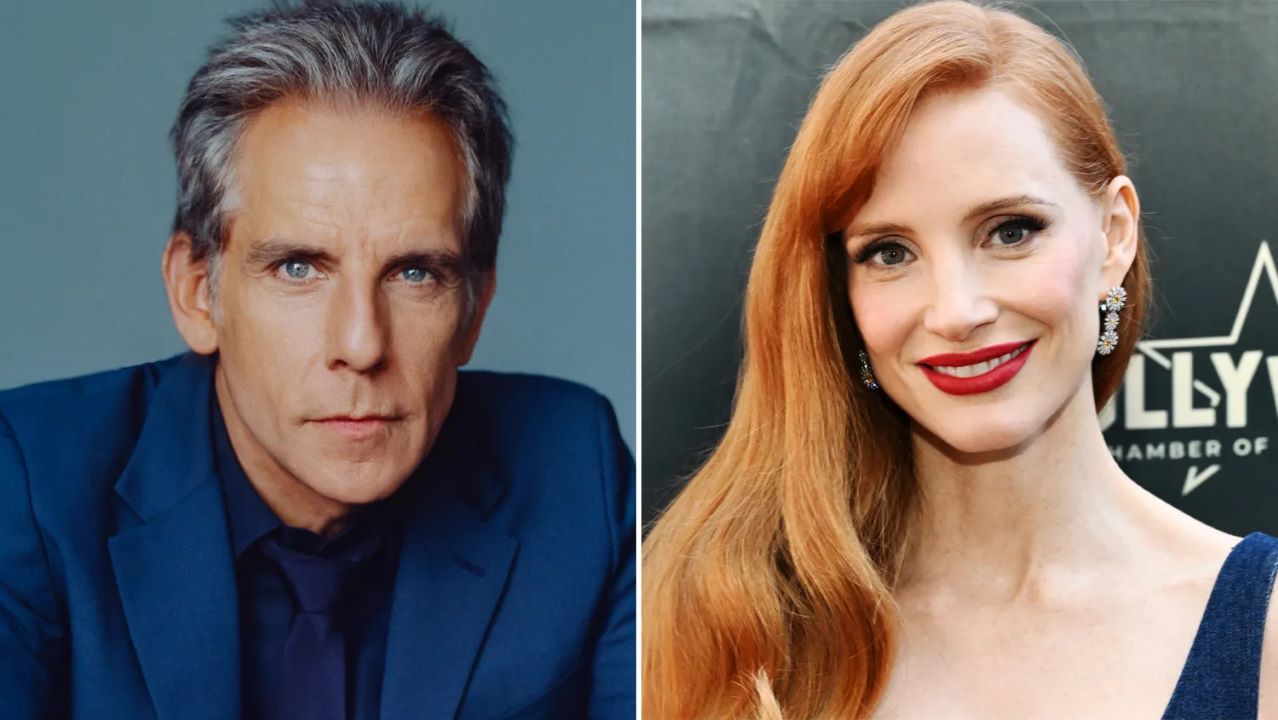 Jessica Chastain y Ben Stiller juntos como protagonistas y productores en la nueva serie de Apple TV+