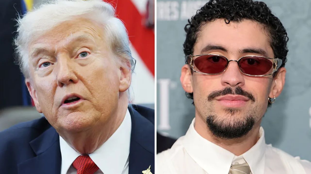 A Donald Trump le parece ridículo que Bad Bunny actúe en la Super Bowl, a pesar de no haber escuchado nunca su música