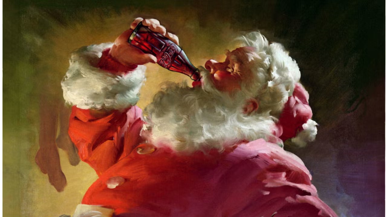 No, Santa Claus no fue inventado por Coca-Cola, pero sí se convirtió en su mascota no oficial