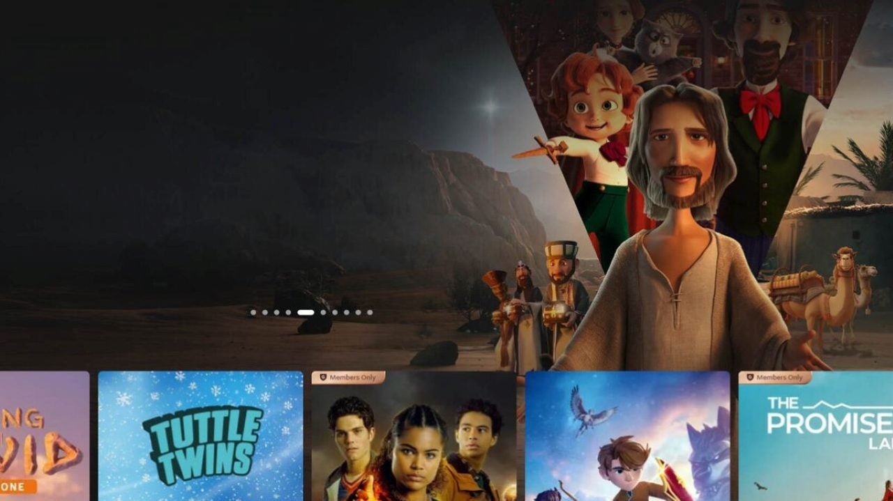 El streaming que más ha crecido este año no es Netflix, sino un productor de películas y series cristianas
