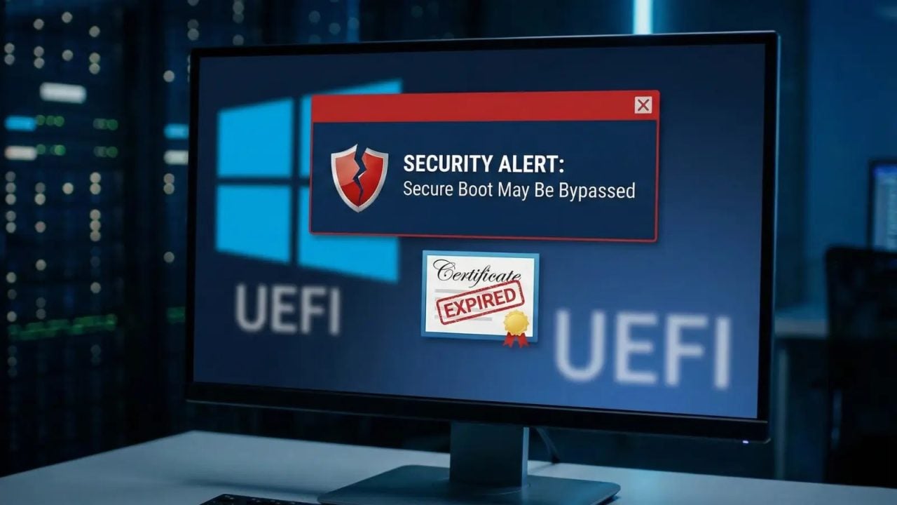 Microsoft alerta sobre una vulnerabilidad crítica en el arranque seguro de Windows