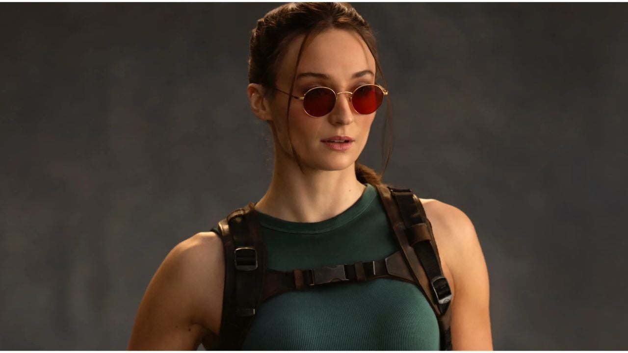 La nueva Lara Croft ya está aquí: Así luce Sophie Turner como el icónico personaje