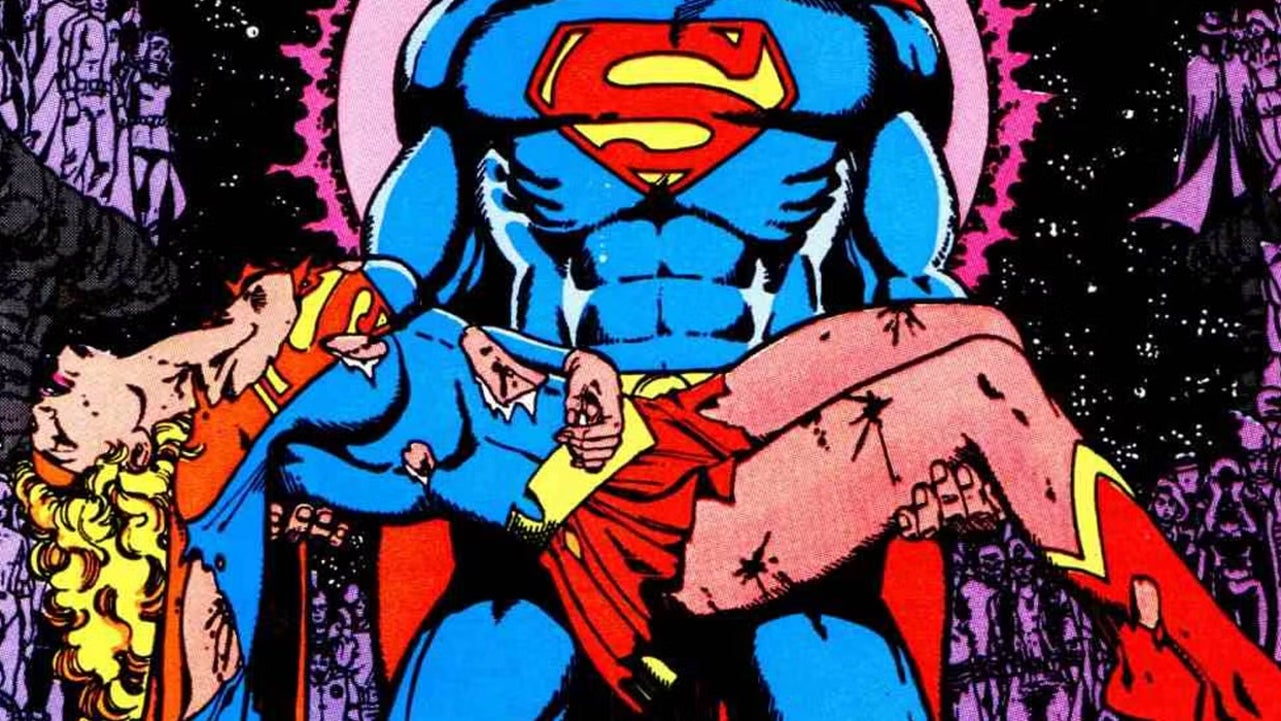 DC decidió matar a Supergirl en 1985. Volvió 3 años después con la explicación más rara posible