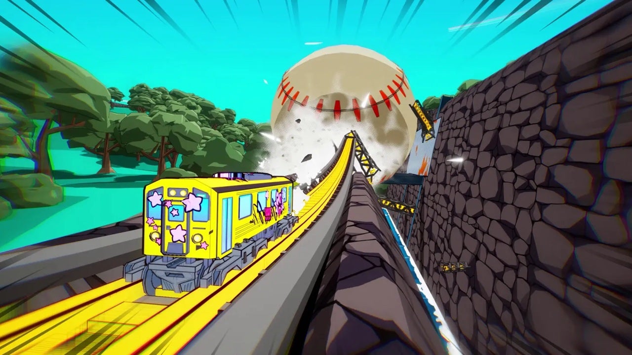 Este juego mezcla trenes, trucos de skate y parece japonés, pero es 100% español