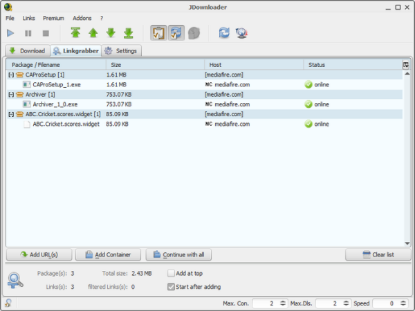 jdownloader_mainscreen