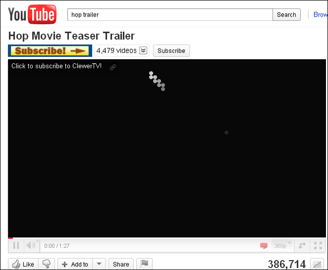 Snake on YouTube