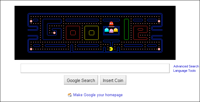 Google Pacman