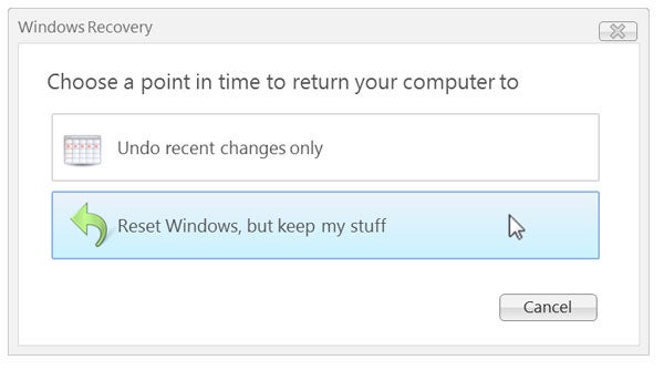 reset Reset function
