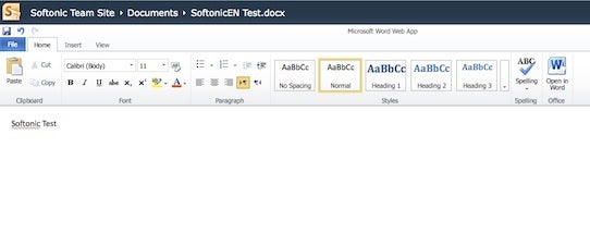 Office 365 Word