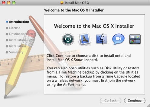 Snow Leopard Install