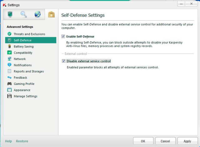 Self Defense