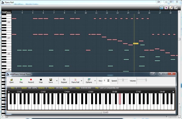 MidiPiano Qwerty piano keyboard