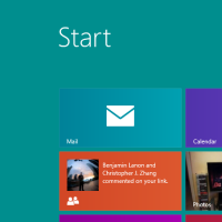 Windows 8 start menu