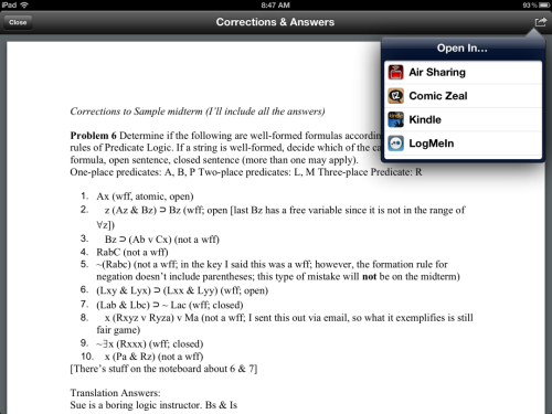 Google Drive open in app