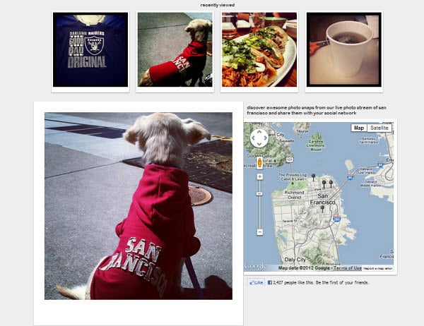 Snapquest's San Francisco stream