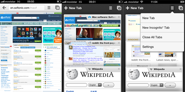 Chrome iOS
