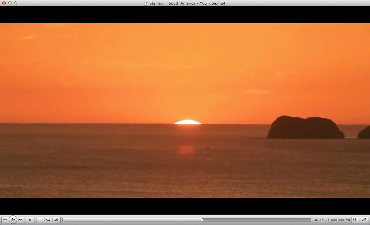VLC 2.0.2 for Mac screenshot