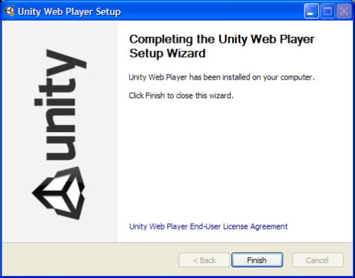 Unity web player
