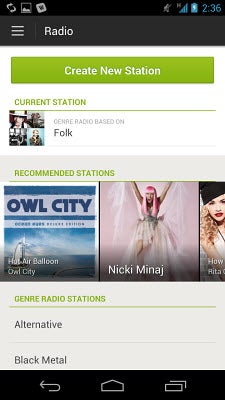 Spotify's Radio feature