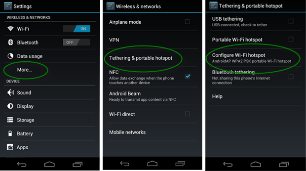 WiFi Settings