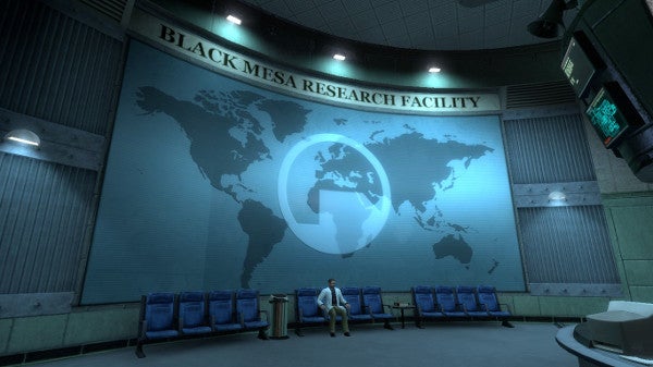 black mesa reception desk
