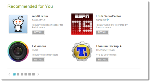 google play recommendations web google play recommendations web
