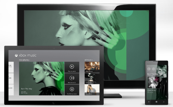 xbox music devices