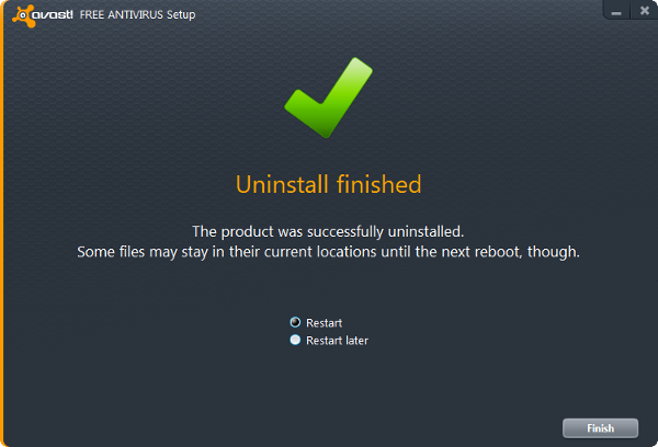 reboot uninstall avast reboot uninstall avast