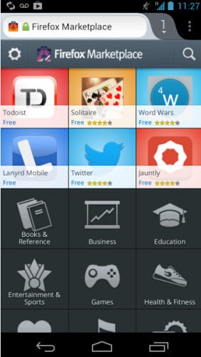 Firefox Marketplace
