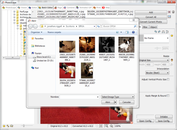 Photoscape add images