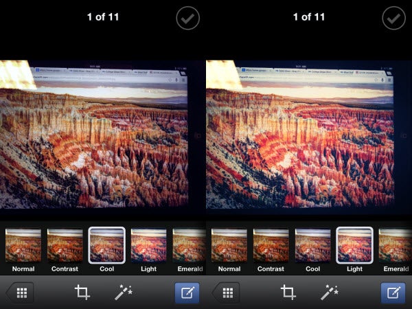 Facebook Cool Light