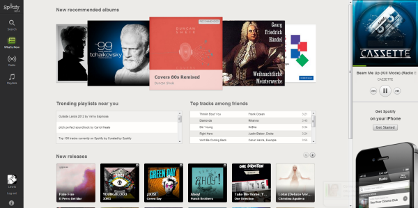 spotify web app