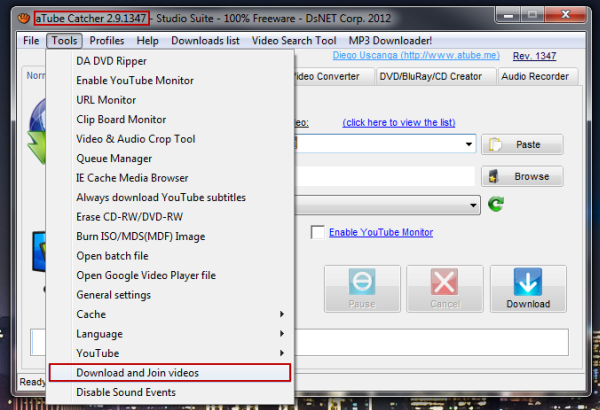 atube catcher join combine videos atube catcher join combine videos