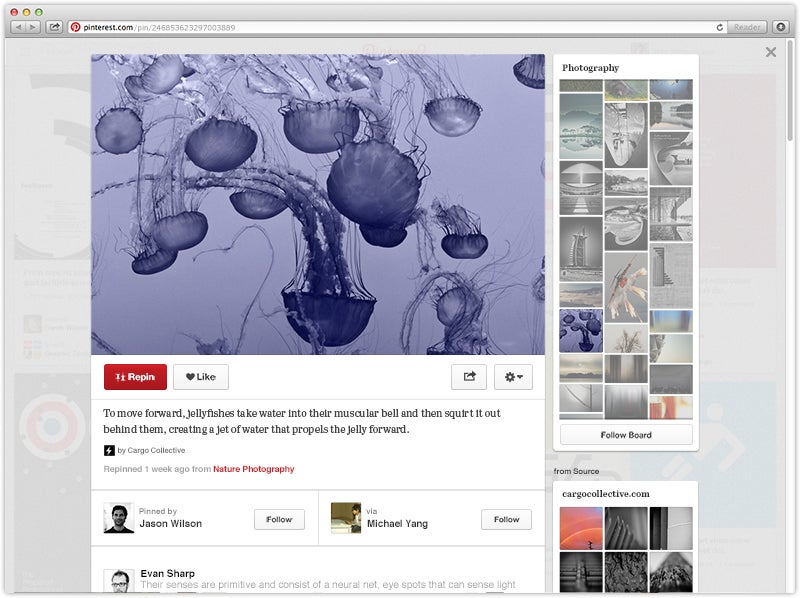 pinterest updated boards