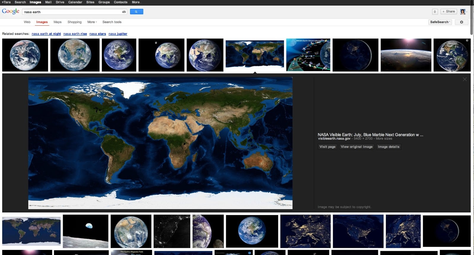 google image search update
