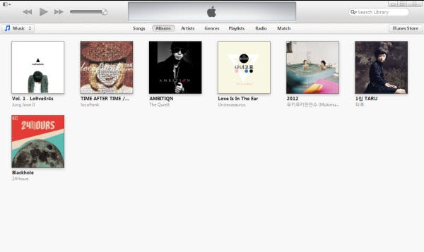 itunes stock