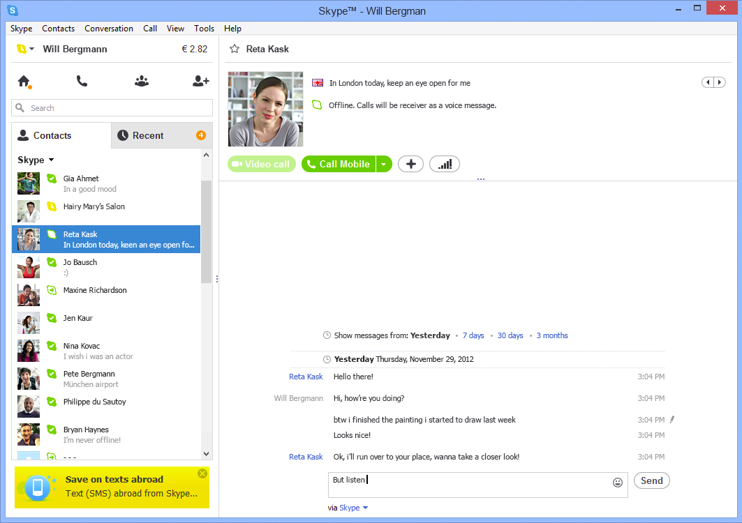 skype update