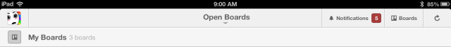 trello ipad notifications