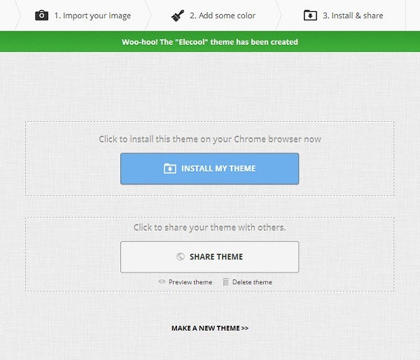 Install Theme Install Theme