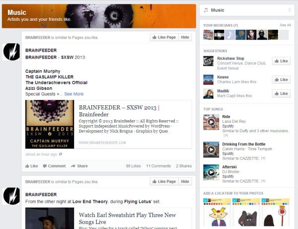 music feed music feed