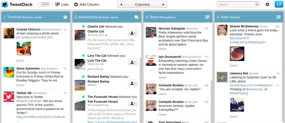 tweetdeck light theme