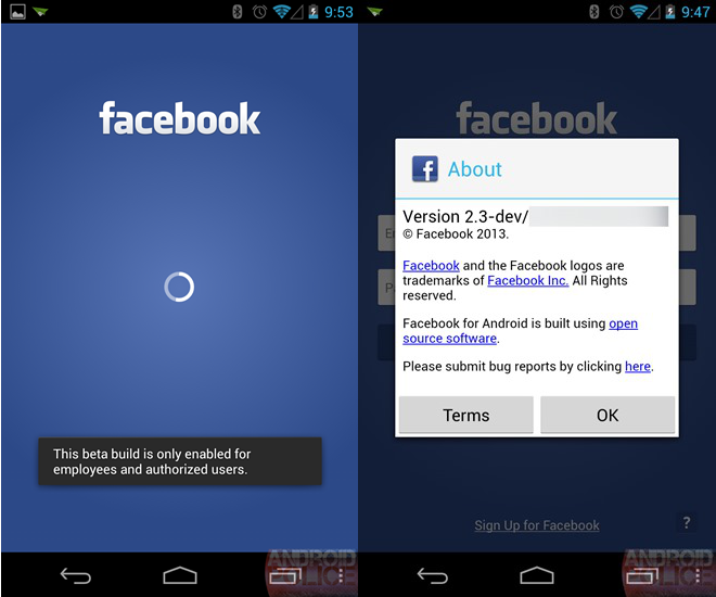 android police facebook home blog