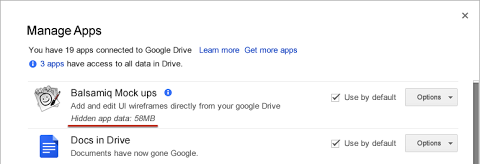 google drive app data google drive app data