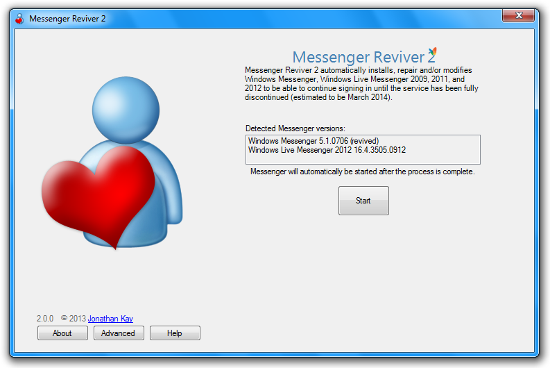 messenger reviver 2