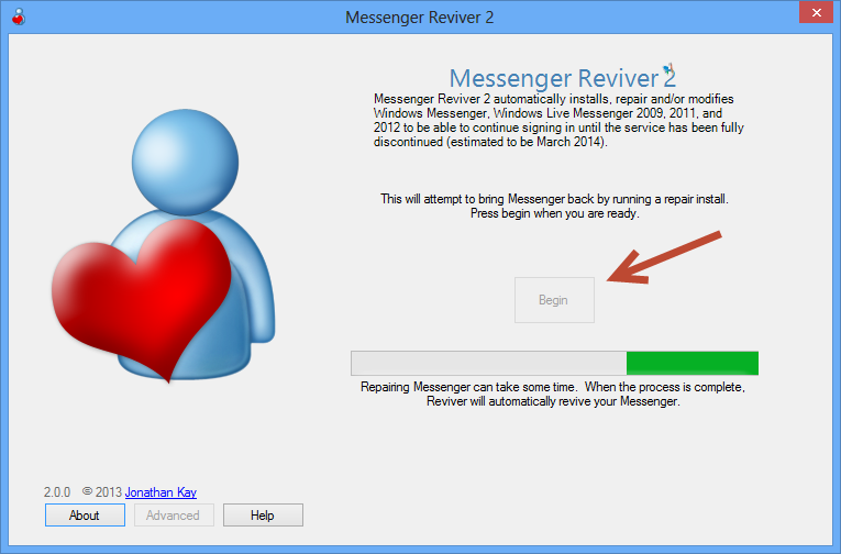 repair messenger