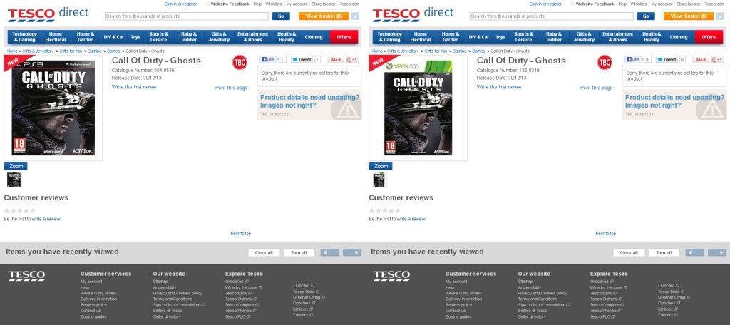 tesco cod leak
