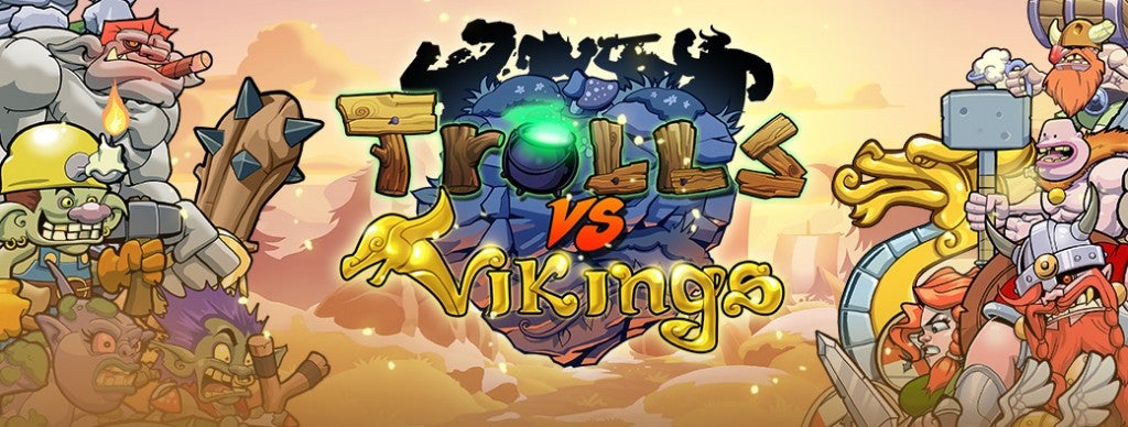 trolls vs vikings banner