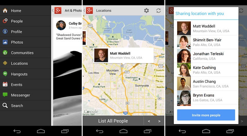 google plus location sharing google plus location sharing