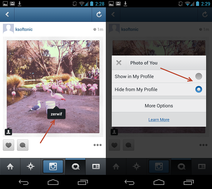 Removing tags manually